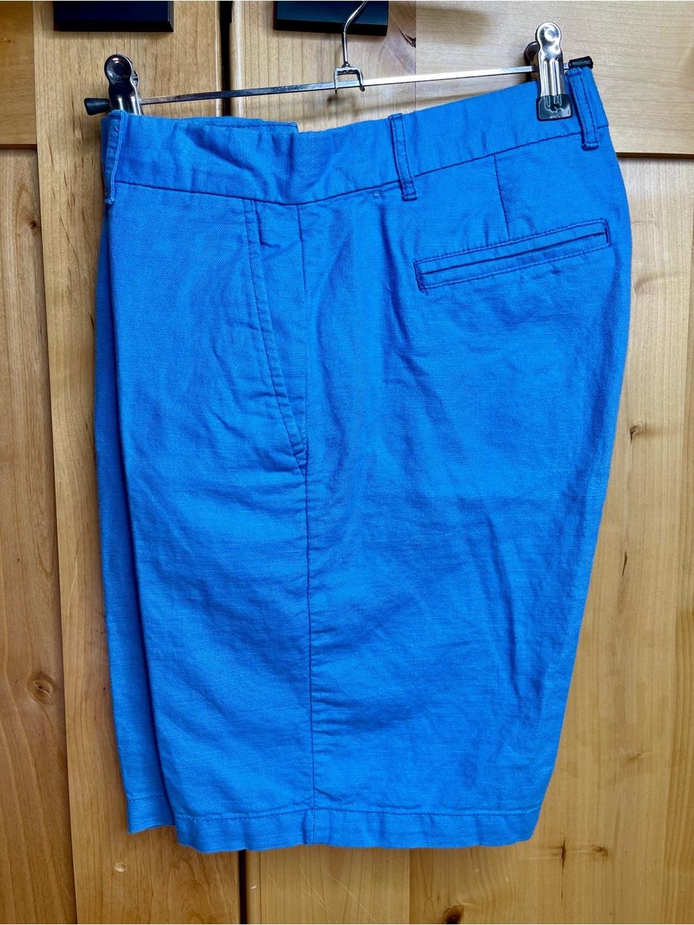 GAP Boyfriend Roll-up linen/cotton shorts